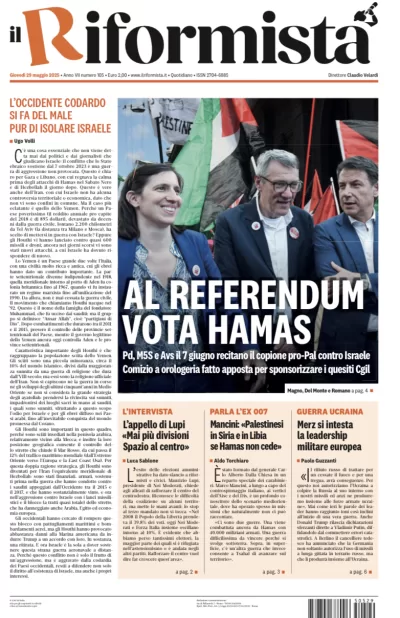 Quotidiano del 29 Maggio 2025