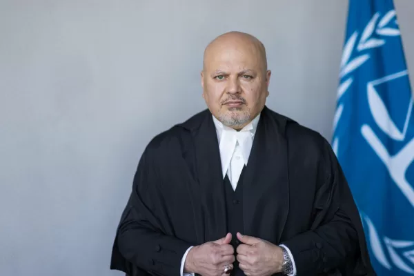 KARIM AHMAD KHAN PROCURATORE CAPO DELLA CORTE PENALE INTERNAZIONALE