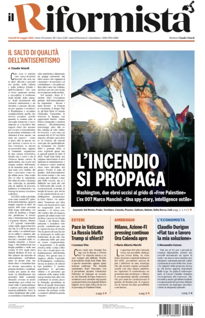 Quotidiano del 23 Maggio 2025