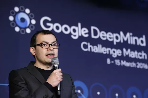 FILE – Google DeepMind CEO Demis Hassabis answers a reporter’s question during a press conference in Seoul, South Korea, Tuesday, March 15, 2016. (AP Photo/Lee Jin-man, File)
Associated Press/LaPresse
Only Italy FILE – Google DeepMind CEO Demis Hassabis answers a reporter’s question during a press conference in Seoul, South Korea, Tuesday, March 15, 2016. (AP Photo/Lee Jin-man, File)
Associated Press/LaPresse
Only Italy