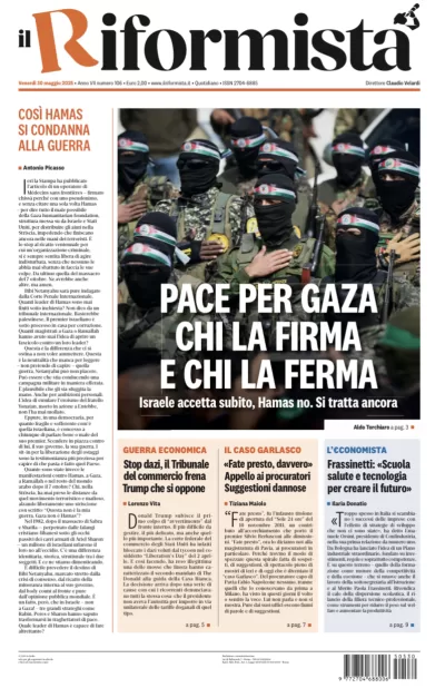 Quotidiano del 30 Maggio 2025