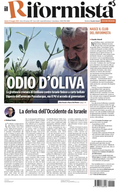 Quotidiano del 31 Maggio 2025