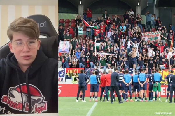 Cosenza retrocesso in Serie C: il grido amaro di Ernestino commuove i tifosi