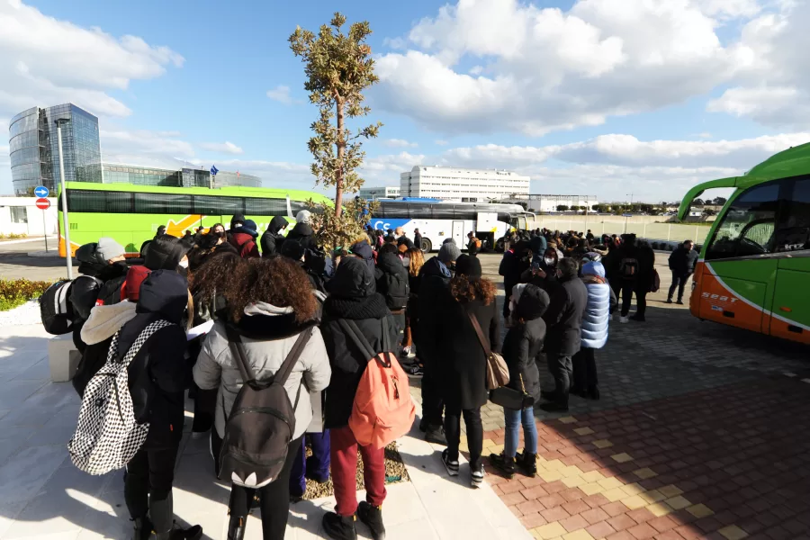 IL TRENO DELLA MEMORIA RIPARTE DA BARI, STUDENTI, PULLMAN, BUS, AUTOBUS