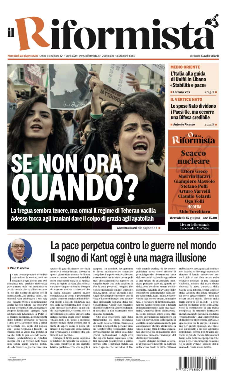 Quotidiano del 25 Giugno 2025