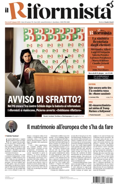 Quotidiano dell’11 Giugno 2025
