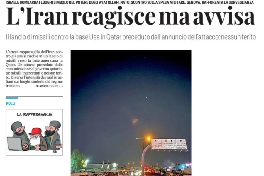 Teheran avvisa quando attacca: così il regime è diventato leale. Vedi? Almeno loro allertano i civili prima di lanciare i missili balistici