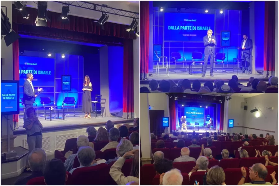 LIVE – Dalla parte di Israele, dal teatro Rossini di Roma l’evento del Riformista