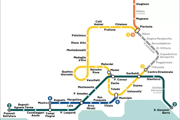 Metropolitana di Napoli, una questione grafica