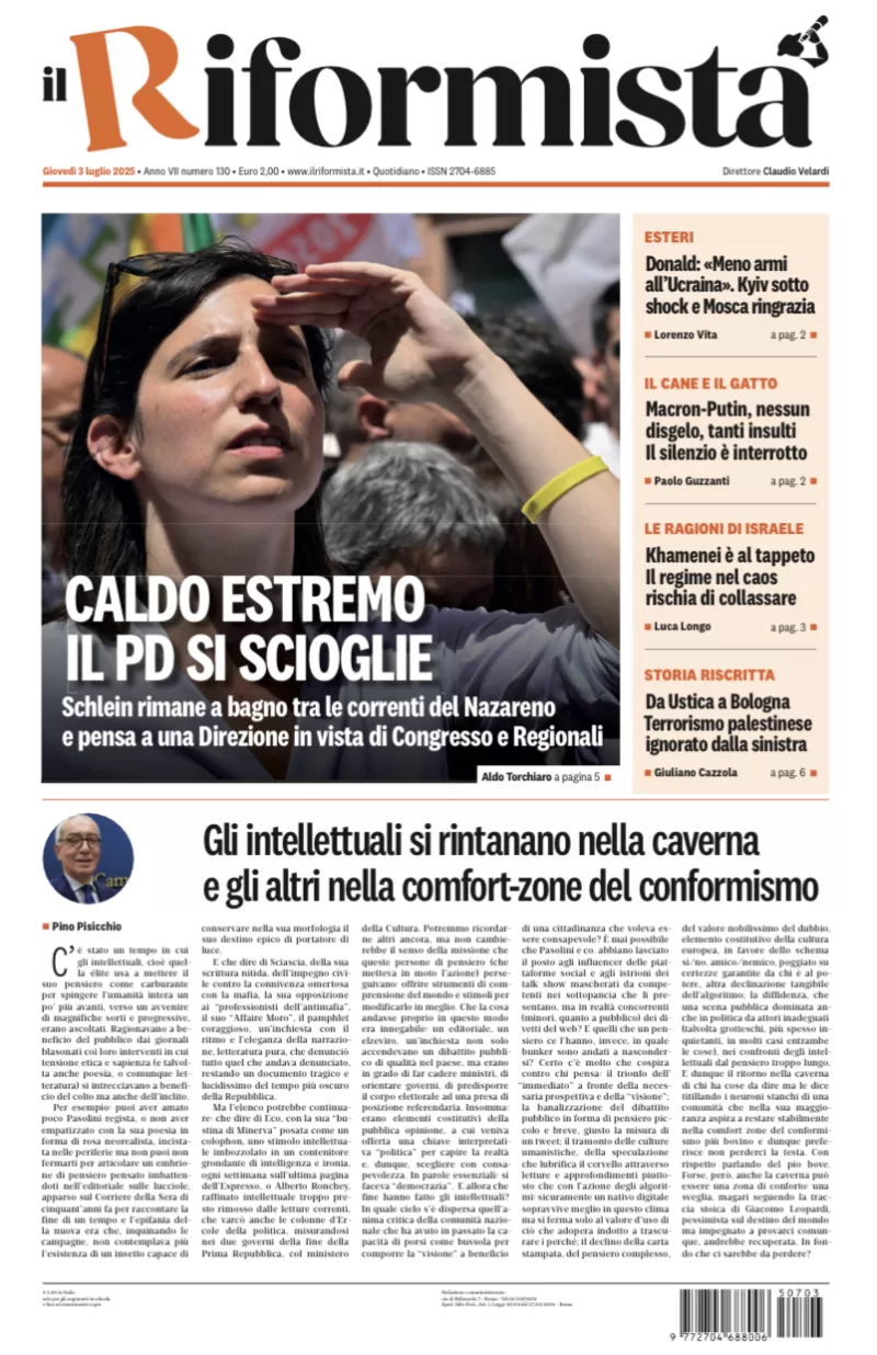 Quotidiano del 3 Luglio 2025