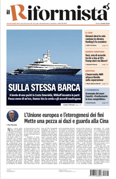 Quotidiano del 25 Luglio 2025