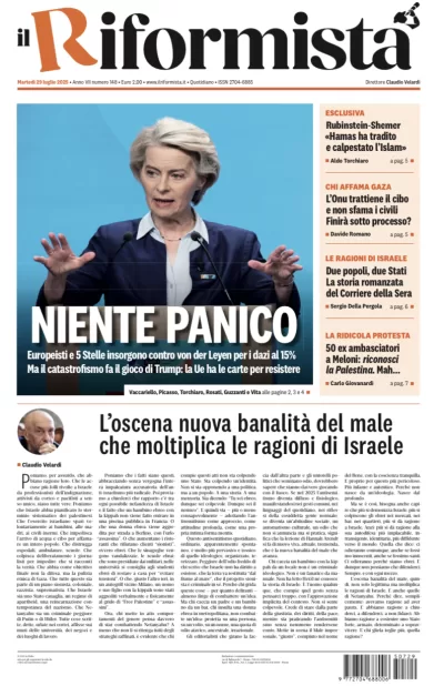 Quotidiano del 29 Luglio 2025