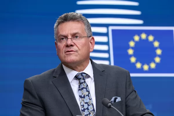 MARO EF?OVI?, COMMISSARIO EUROPEO PER IL COMMERCIO E LA SICUREZZA ECONOMICA