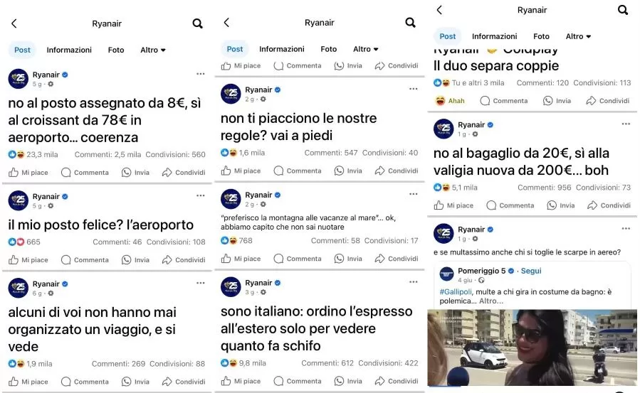 La nuova voce di Ryanair, tra boomerismo strategico e cinismo da algoritmo