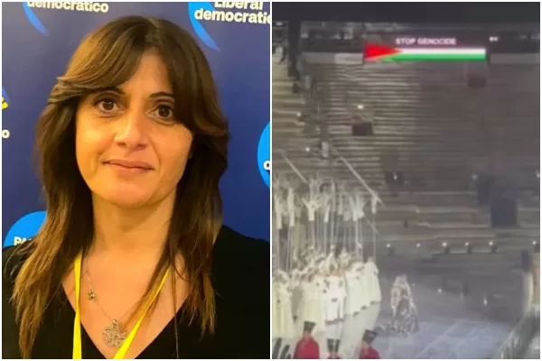 Il gesto pro-Pal all’Arena di Verona, Pernice: “Propaganda e tifoseria politica in un contesto artistico”