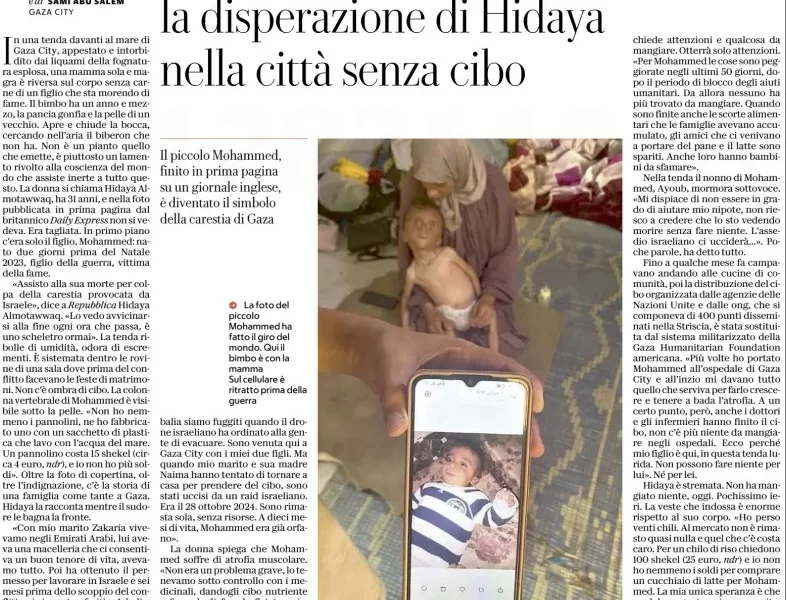 Lo slogan della carestia a Gaza, quando la fame è un’arma ma a impugnarla non è Israele