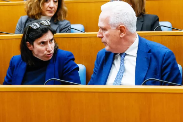 ELLY SCHLEIN SEGRETARIA PD, EUGENIO GIANI PRESIDENTE REGIONE TOSCANA