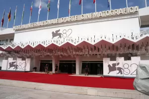 final preparations for the 82th International Venice Filmfestival, August 26 2025, Venice, Italy (photo by Gian Mattia D’Alberto/Lapresse)