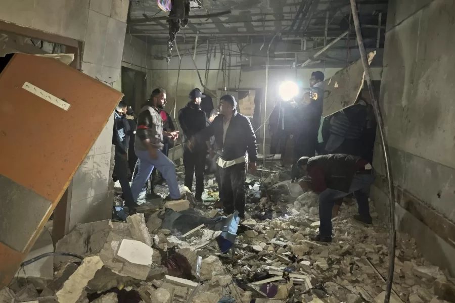 Nasser, ospedale. Foto di repertorio