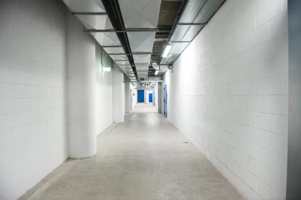 Mediterra Press Tour al Data Center al Polo Tecnologico. Nella foto il data center del Polo Tecnologico. Martedì 26 Marzo, 2025 (foto Valentina Stefanelli / LaPresse)

Mediterra Press Tour at the Data Center at the Technological Pole. In the photo, the data center of the Technological Pole. Tuesday, March 26, 2025 (photo Valentina Stefanelli / LaPresse)