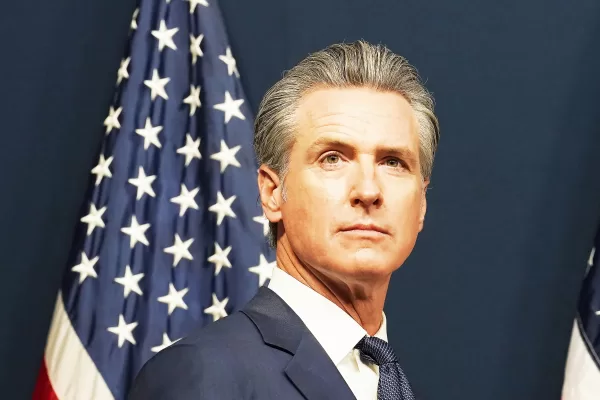 CaliforniaGov. Gavin Newsom at a press conference to discuss the measures approved by the legislature to redraw the state’s Congressional districts and put new maps before voters in a special election, in Sacramento, Calif., Thursday, Aug. 21, 2025. (AP Photo/Rich Pedroncelli) 


associated Press / LaPresse
Only italy and spain