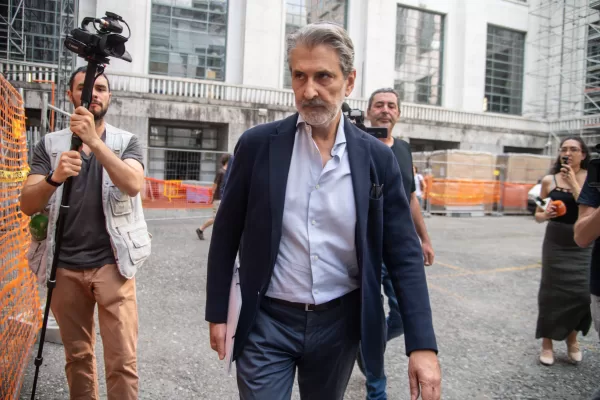 Ex Assessore Giancarlo Tancredi  alle Udienze al tribunale del Riesame per caso urbanistica –  Milano, 14 Agosto 2025 
(Foto Claudio Furlan/Lapresse) 

Hearings at the Review Court for urban planning case – Milan, 14 August 2025
(Photo Claudio Furlan/Lapresse)