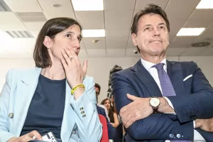 ELLY SCHLEIN SEGRETARIA DEL PARTITO DEMOCRATICO
GIUSEPPE CONTE POLITICO