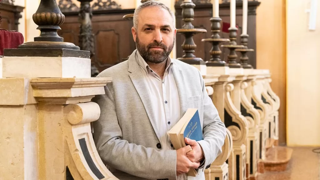 Tomer Corinaldi, rabbino della Comunità Ebraica di Verona e Vicenza
