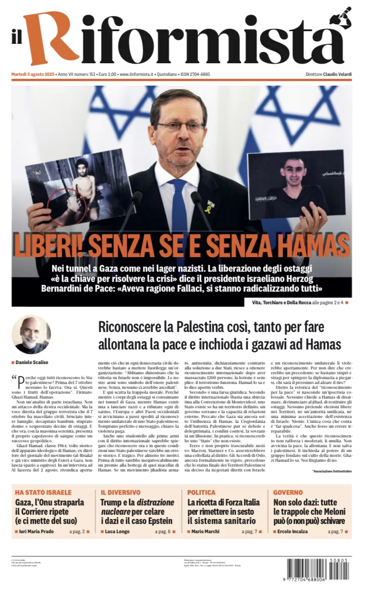 Quotidiano del 5 agosto 2025