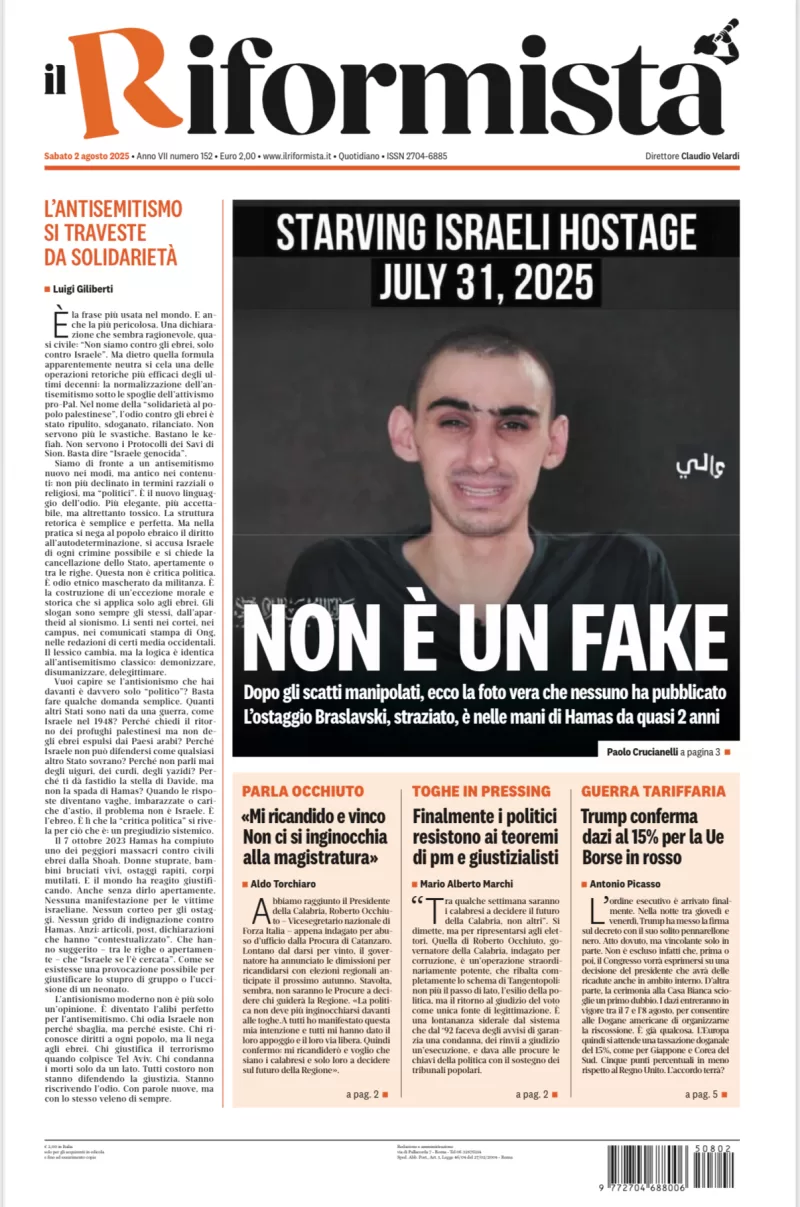 Quotidiano del 2 agosto 2025