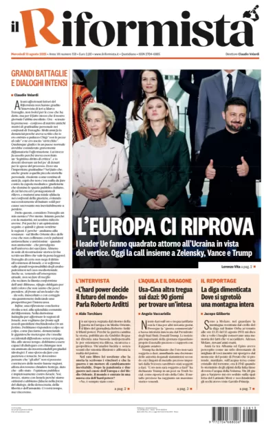 Quotidiano del 13 agosto 2025