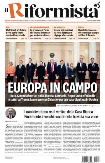 Quotidiano del 20 agosto 2025