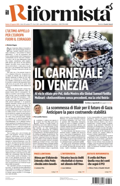 Quotidiano del 30 agosto 2025