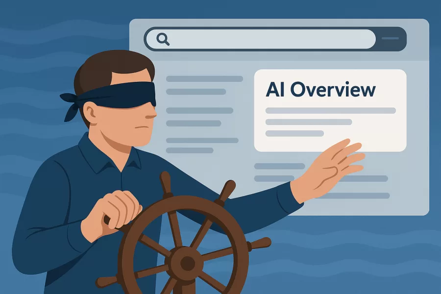 Navigare ad occhi bendati: il link e la ricerca al tempo dell’AI