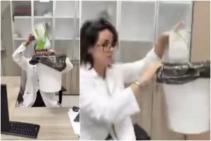 Farmaci israeliani buttati nella spazzatura, il video-sceneggiata di dottoressa e infermiera che scelgono l’ideologia alla cura dei pazienti