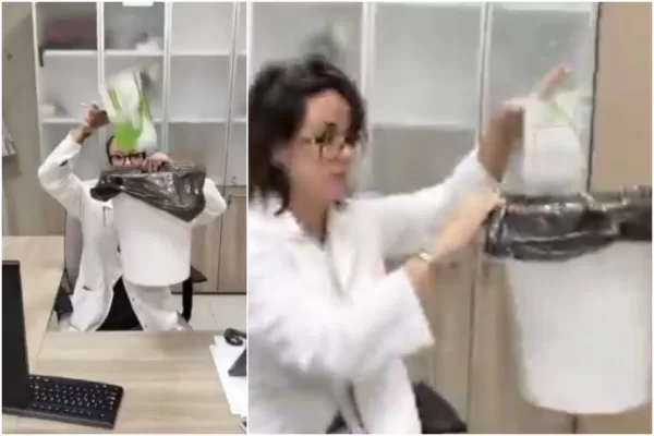 Farmaci israeliani buttati nella spazzatura, il video-sceneggiata di dottoressa e infermiera che scelgono l’ideologia alla cura dei pazienti Farmaci israeliani buttati nella spazzatura, il video-sceneggiata di dottoressa e infermiera che scelgono l’ideologia alla cura dei pazienti