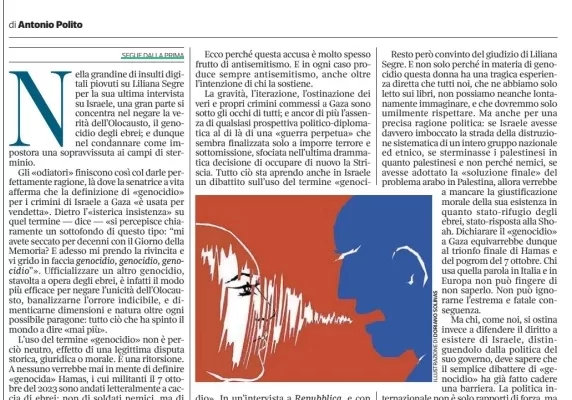 L’articolo di Polito sul Corriere della Sera e la “superiorità morale” di Israele
