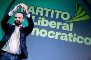 Luigi Marattin in occasione della presentazione del Partito Liberal Democratico. Roma, Sabato 08 Marzo 2025 (foto Mauro Scrobogna / LaPresse) 

Luigi Marattin on the occasion of the presentation of the Liberal Democratic Party. Rome Saturday March 08  2025. (Photo by Mauro Scrobogna / LaPresse)