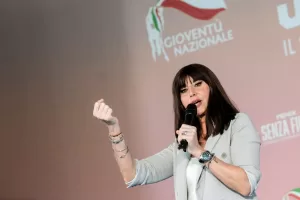 Anna Maria Bernini Ministro dellUniversità e ricerca, in occasione di Fenix 2025 festa dellorganizzazione giovanile di Fratelli dItalia FDI Gioventù Nazionale. Roma, Venerdì 19 Settembre 2025. (foto Mauro Scrobogna / LaPresse) 

Anna Maria Bernini Minister of University and Research on the occasion of Fenix ??2025, meeting of the youth organization of Fratelli d’Italia FDI Gioventù Nazionale. Rome, Friday  September 19 2025. (Photo by Mauro Scrobogna / LaPresse)