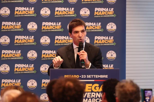 cronaca politica pesaro
chiusura campagna elettorale lega 23 09 2025

presidente della regione francesco acquaroli
lapresse Davide gennari

Davide Gennari/LaPresse