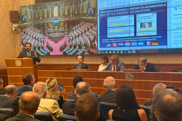 Al Senato la verità sull’UNRWA: Hillel Neuer smaschera la macchina dell’odio