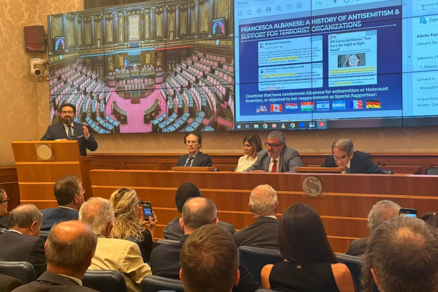 Al Senato la verità sull’UNRWA: Hillel Neuer smaschera la macchina dell’odio