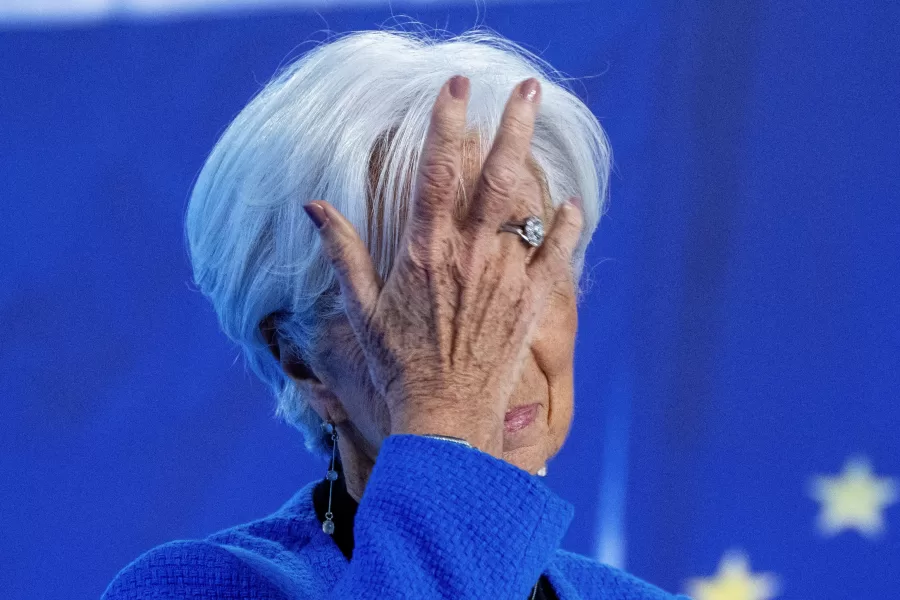 President of European Central Bank Christine Lagarde