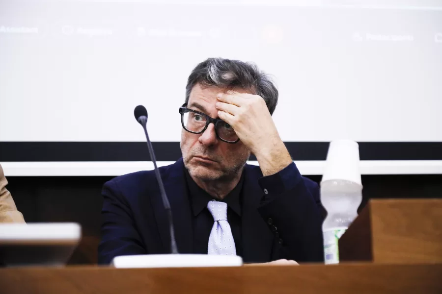 GIANCARLO GIORGETTI,  MINISTRO DEL MEF