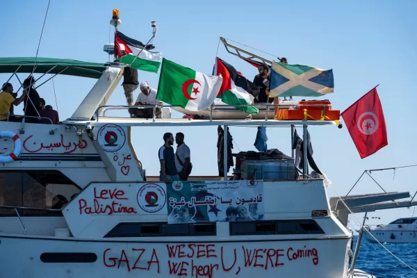 “Israele è un cancro da estirpare”, dice lo Sceicco Hassan Nasrallah. Il leader della Flotilla sta dalla sua parte