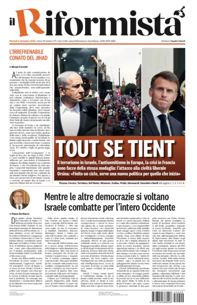 Quotidiano del 9 Settembre 2025