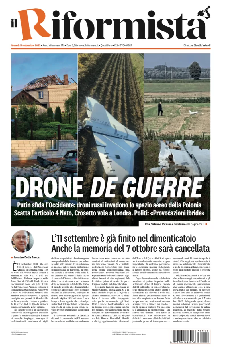 Quotidiano dell’11 Settembre 2025