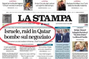 La solidarietà “legittima” al Qatar che copre i dirigenti-terroristi di Hamas e il 7 ottobre accusa Israele La solidarietà “legittima” al Qatar che copre i dirigenti-terroristi di Hamas e il 7 ottobre accusa Israele