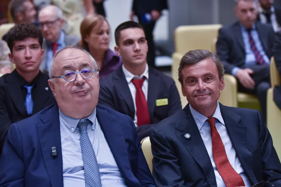 GIUSEPPE BENEDETTO  PRESIDENTE FONDAZIONE LUIGI EINAUDI, CARLO CALENDA POLITICO