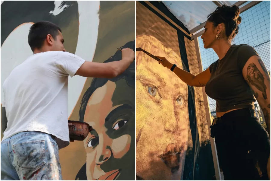 Scampia, al centro Chikù la mostra curata da Chi rom e… chi no: il lavoro di Christian Leperino e la creazione di un’opera d’arte collettiva